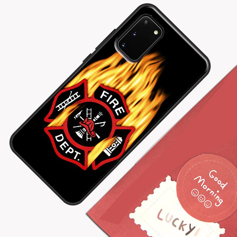 Firefighter Heroes Fireman Phone Case For Samsung Galaxy S26 S25 Ultra S20 S21 S22 S23 S24 S10 Plus S25 FE Cover Shell