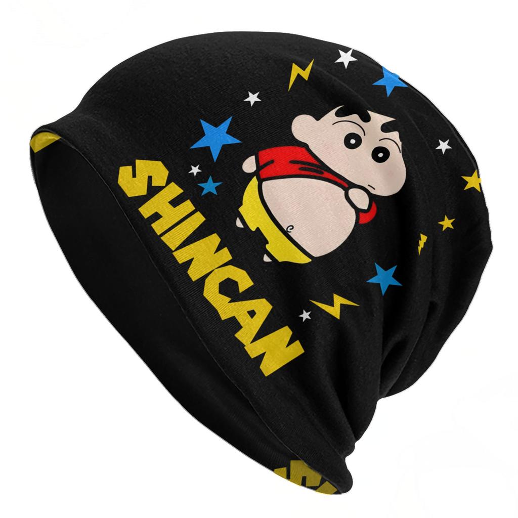 Crayons Shin-chans Cap Hip Hop Autumn Winter Street Skullies Beanies Hats Spring Warm Thermal Elastic Bonnet Knit Hat