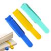 Cute Bear Bookmark Clip Automatically Follows Silicone Book Markers Stationery Supplies Notebook Page Divider  for Student