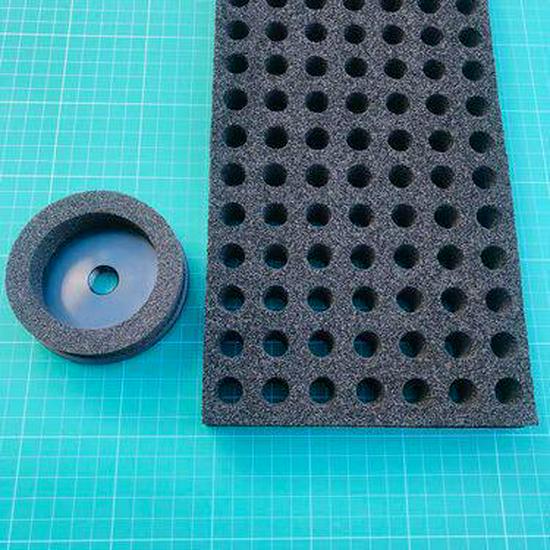 Flexible Vacuum Sponge Suction Claw for Robot Manipulators 130x110