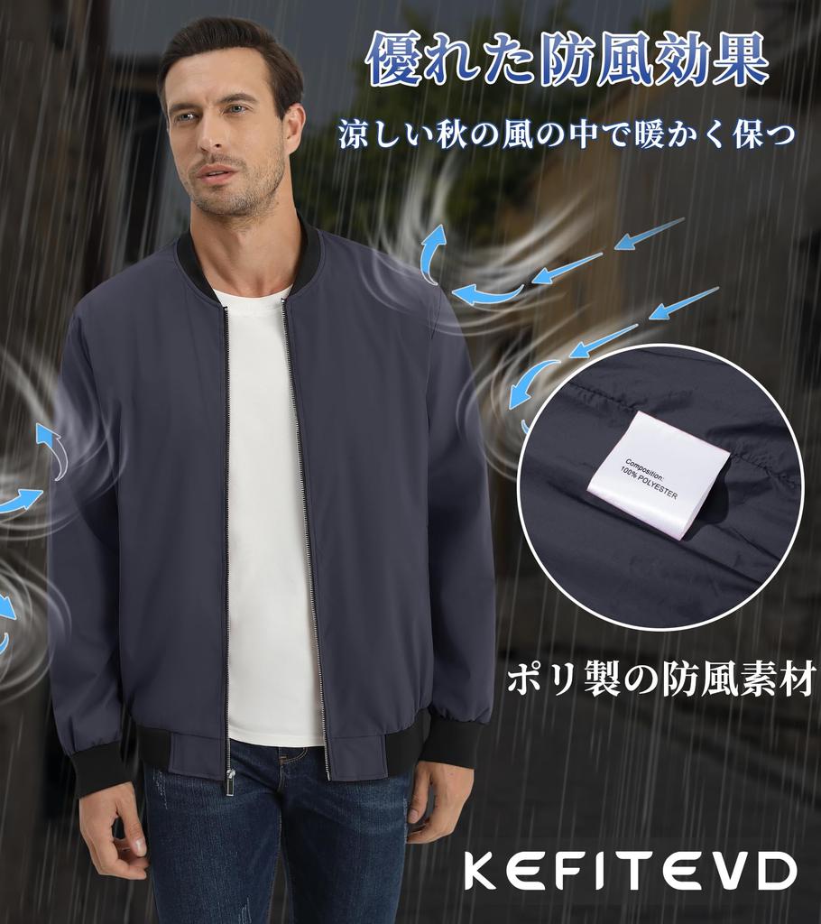 KEFITEVD Military Motorcycle Golf Autumn Swing Casual Track Dark Size 2XL Men's Jacket, Lightweight, Outerwear, Jacket, Top, Jacket, Windbreaker,