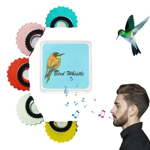 Shnmersy Bird Whistles, 5pcs/10pcs Funny Magic Bird Caller Tongue Whistling Warbler Tongue Whistles Bird Chirps Whistle Toy Noise Maker Toy for Kids a