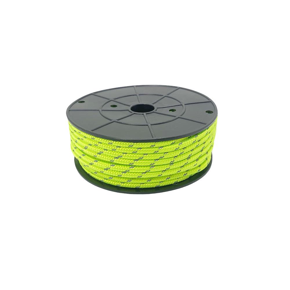 6mm x 30M Thickened Reflective Tent Rope - Portable Guy Rope for Camping
