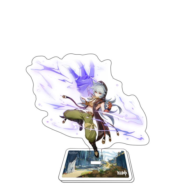 Game Anime Open World Impact Acrylic Figure Stand Painted Desk Decor Ornament 15CM Model Gift