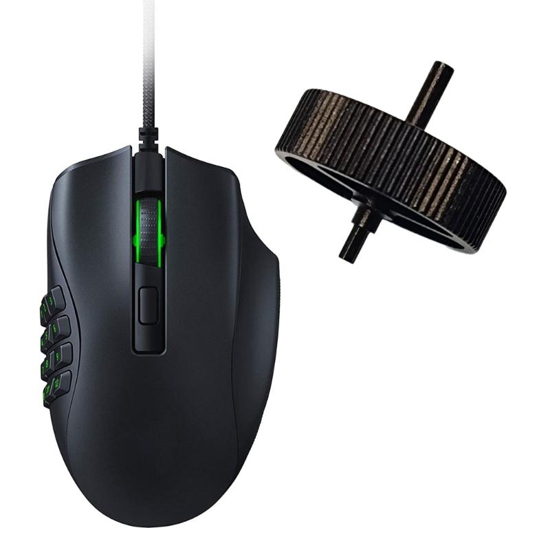 Gaming Mouse Scroll Wheel Pulley Mouse Metal Rolling Wheel Repair Replacement for NagaX Mouse