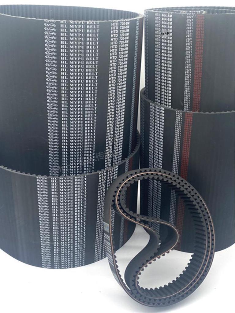 HTD656-8M/648/664/672/680/688/696 Rubber Arc Synchronous Transmission Belt