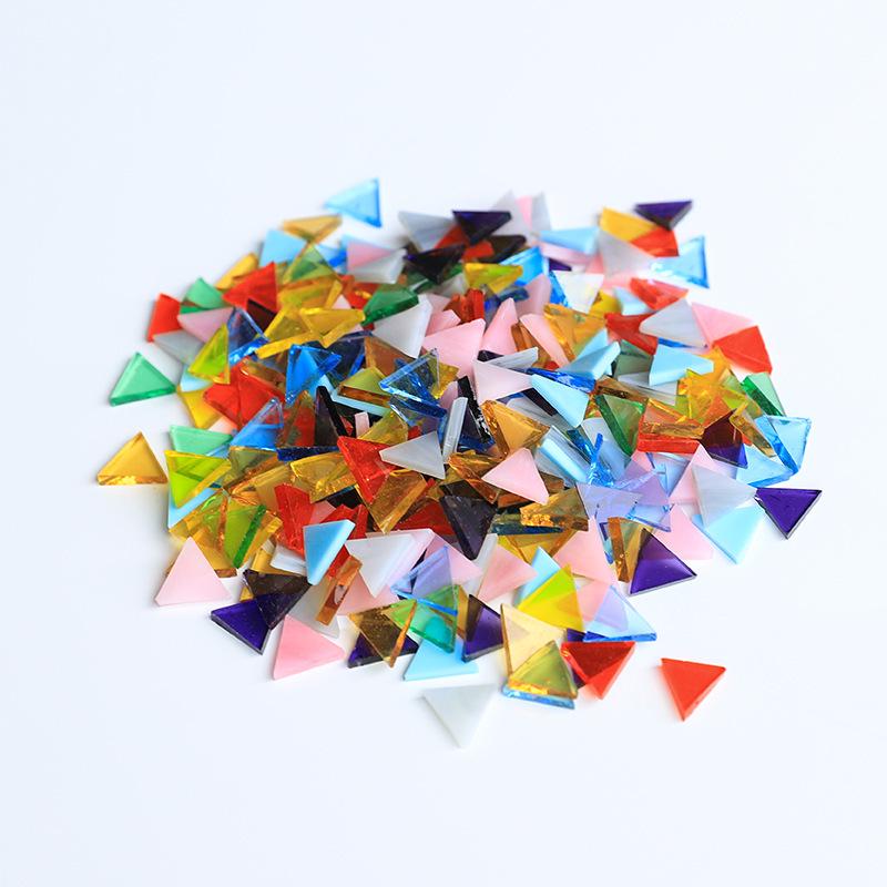 DIY Mica Translucent Glass Art Stickers