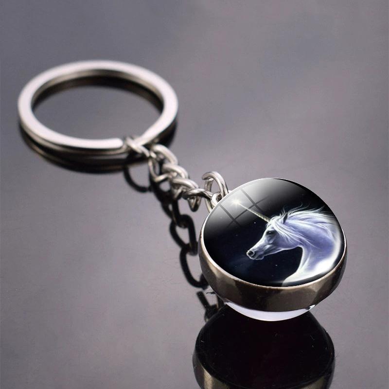 Glow In The Dark Horse Pendant Glowing Horse Stuff Luminous Horses Glass Ball Pendant Crazy Horse Lovers Gifts