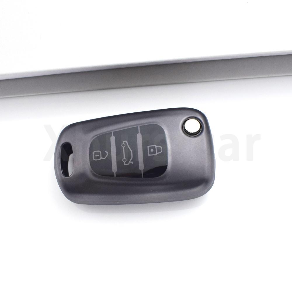 TPU Car Shell Fob Protector For Hyundai I20 I30 Elantra Azera Veracruz Veloster Kia Rio K7 K5 Sportage Sorento Key Case Cover