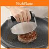 Stainless Steel Hamburger Press Set With Silicone Sleeve For Home Cooking And Gift Giving