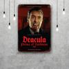 christopher lee Classic Poster Rusty Metal Plaque Retro Decorative Plate Bar Man Cave Garage Club Metal Sign Wall Decoration