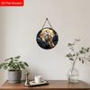 2D Flat Wooden Hanging Decorative Signs, Family Wall or Door Decoration, Garden Decoration, Housewarming Gifts for Friends