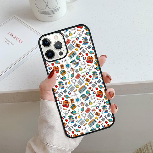 Science Studies Icon Phone Case For iPhone 17 Air 13 12 14 15 16 Cover For Apple 14 15 16 Pro Max Plus Coque