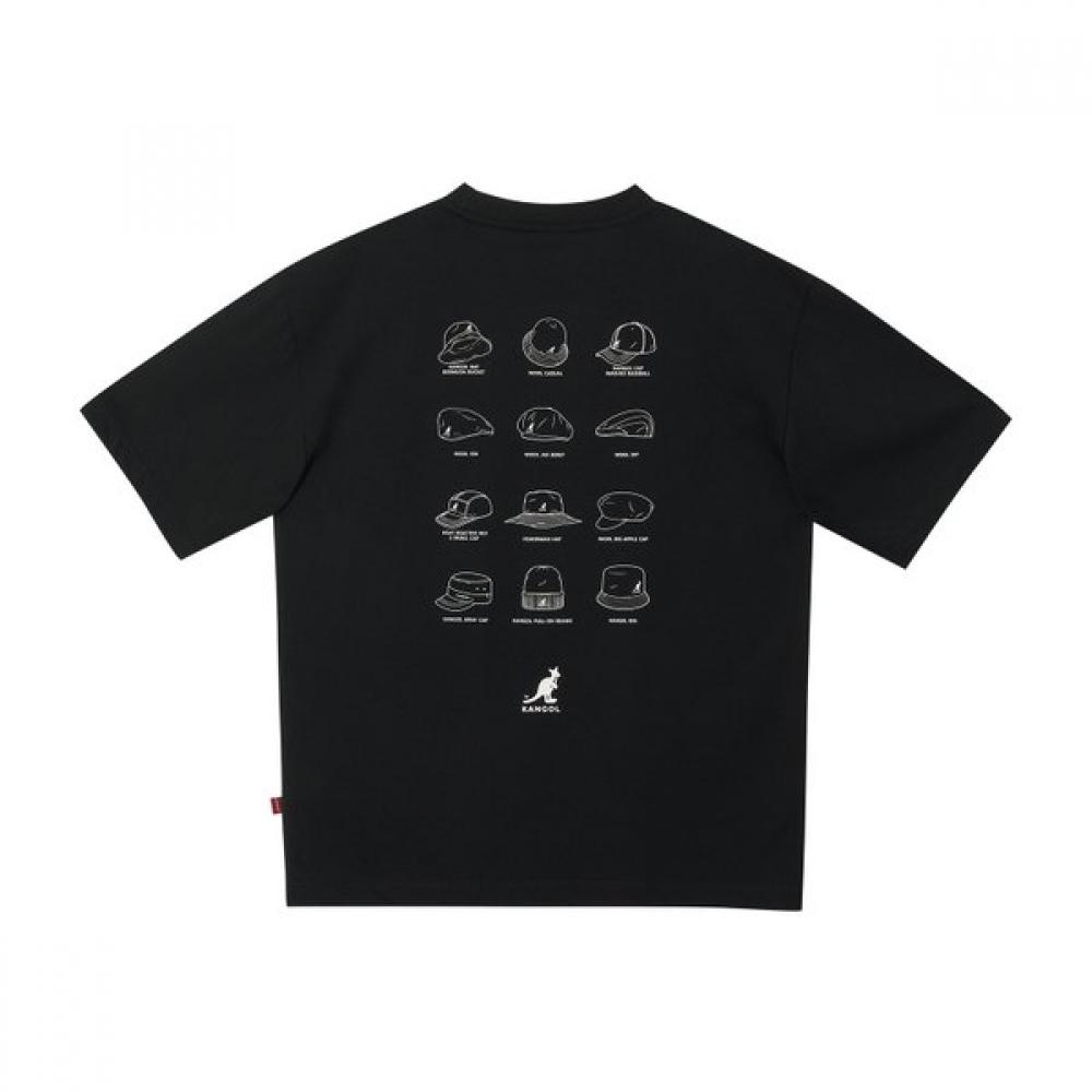 Kangol Iconic Series ShorT Sleeve T shirT 2786 Black