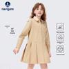 Navigare Girls' A-Line Trench Dress
