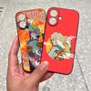 Anime Mononoke Kusuriuri Fodral För Iphone 17 Pro Max 15 16 Pro 14 Plus 13 11 12 Xr X Xs 7 8 SE Plus Baksidesfodral