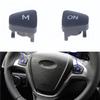 1 Pcs Cruise Control Switch M On Button For Escort Fiesta Mk7 Mk8 St Ecosport 2013 - 2015 Car Audio Volume Steering Wheel Button