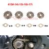 Motorcycle Front Engine 415 Sprocket 14T 15T 16T 17T- 17mm Transmission Gear for Motocross ATV Quad