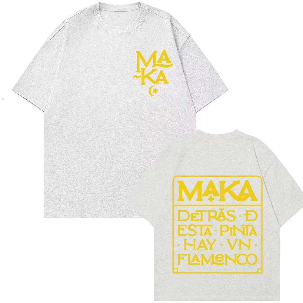 Rapper Maka Detras Desta Pinta Hay Vn Flamenco Graphic Print T Shirts Men Women Fashion Casual pure Cotton Short Sleeve Top