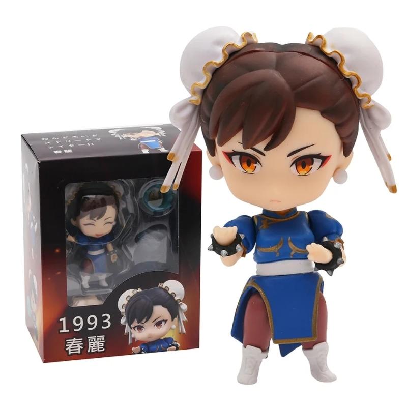 

Street Fighter II Chun Li Аніме Фігурка дівчини з ПВХ Модель ляльки Іграшки Подарунки color box