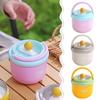 500/600ml Soup Cup Stainless Steel Sealed Bowl Milk Containers  For Breakfast Oat Milk Fruit Salad