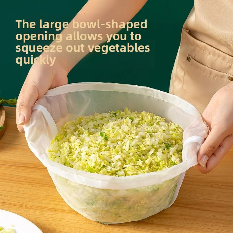 Teigtaschenfüllung Wasserbehälter, Gemüsefüllung Wasserablassbeutel, Haushalts-Kohlwasserablassbeutel, Sojamilch-Filterbeutel