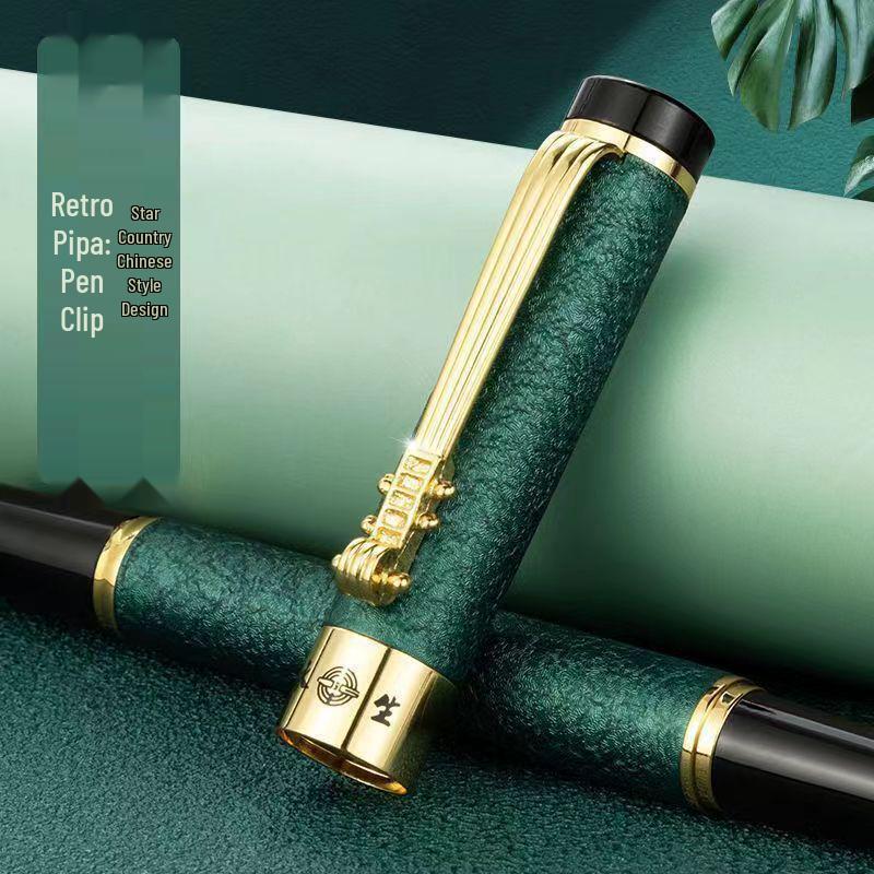 Luxury Pen Fountain Hero Genuine Set Replaceable Threepiece Gift Box For Business Writing Signatures