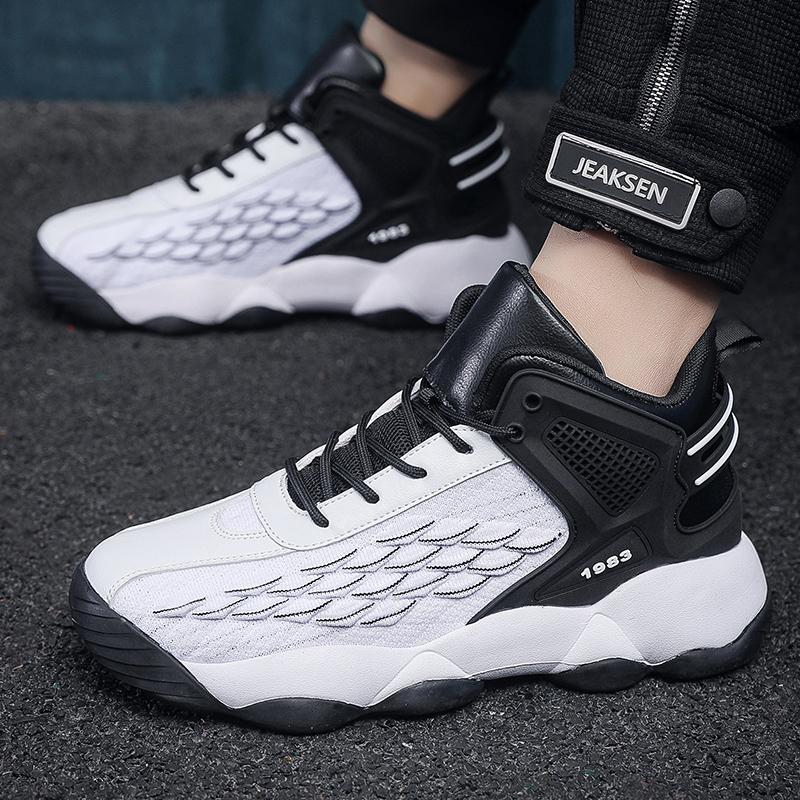 

Большой размер 48 49 Мужские баскетбольные кроссовки Высокие кроссовки Tenis Basquete Masculino Баскетбол Zapatillas Baloncesto 49 белый