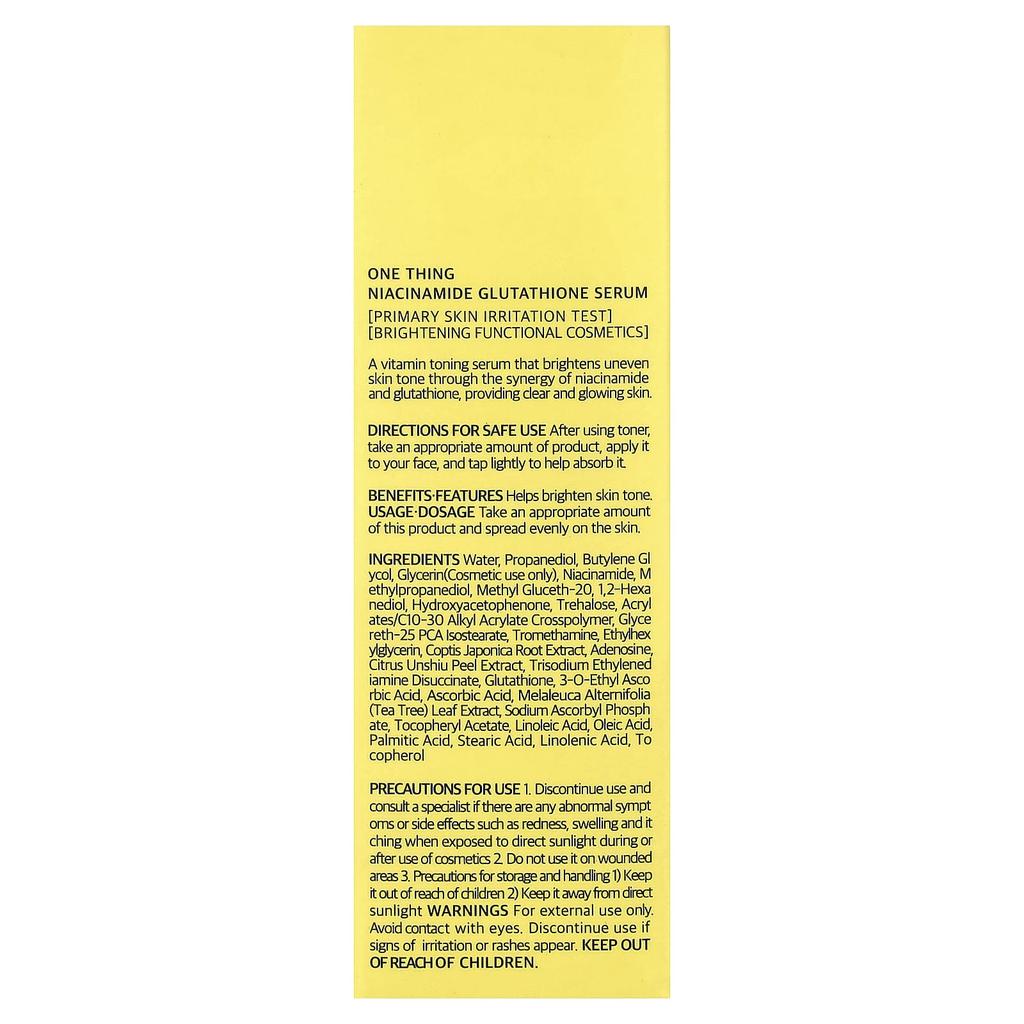 Niacinamide Glutathione Serum, 50Ml(1.69Fl Oz)