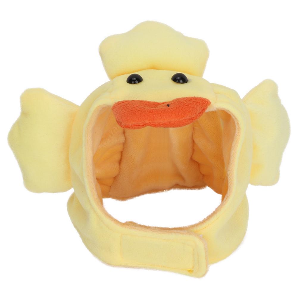

Cute Animal Duck Shape Pet Accessory Funny Cosplay Decoration Hat Cap for Pet Cat