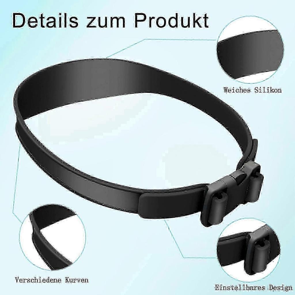 Hair Cutting Stencil, Hair Cutting Yourself, Silicone Haircut Band, Hair Cutting Aid, Easy Neckline Shaving Stencil for Home Haircuts-Good