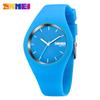SKMEI 9068 Wristwatches For Lady Fashion Casual Watch Female Gift Women Watches Man Silicone Strap 3Bar Waterproof Clock Quartz