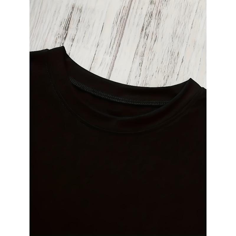 Ευρωπαϊκό Μέγεθος Περιορισμένη Έκδοση για την Ημέρα του Αγίου Βαλεντίνου Γυναικείο T-Shirt | Γλυκό T-Shirt με Σχέδιο Φράουλα, Στρογγυλή Λαιμόκοψη, Casual Κοντομάνικο