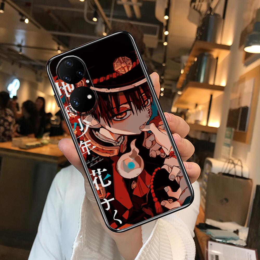 Toilet-bound Hanako-Kun Anime Phone Case For Huawei P50 P40 P30 P20 10 9 8 Lite E Pro Plus Black Etui Coque Painting Hoesjes Com