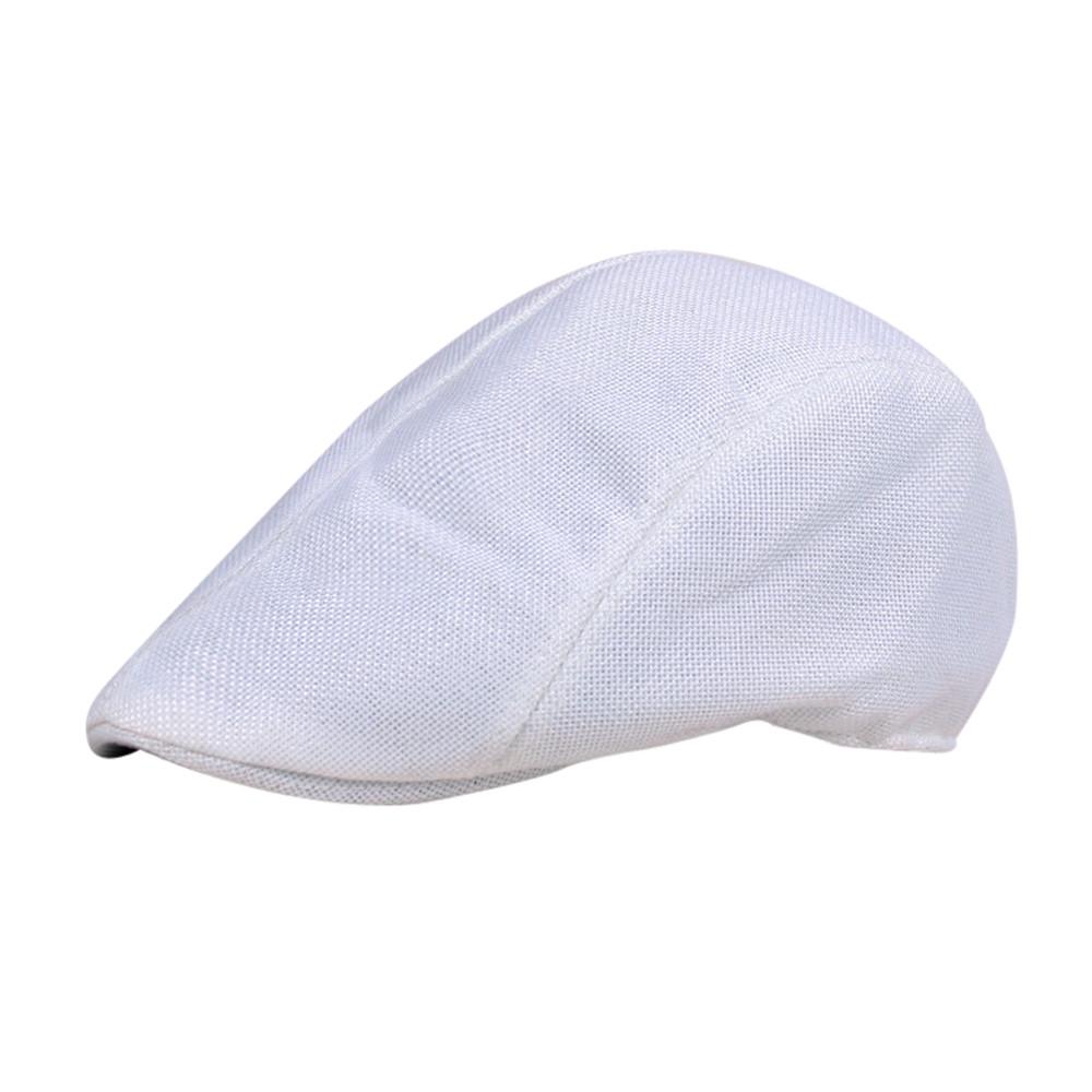 

Унисекс, винтажная повседневная хлопковая шапка, зимняя шапка, винтажные теплые береты, шапка One size белый