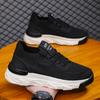 New Men's Shoes Fly-woven Platform Sneakers Comfortable and Trendy Socks Casual Shoes One-pedal Men's Casual Shoes