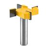 1PC 1/2" Shank Milling Cutter Wood Carving CNC Carbide Surfacing Router Bits Slab Flattening Planing Bit Wood