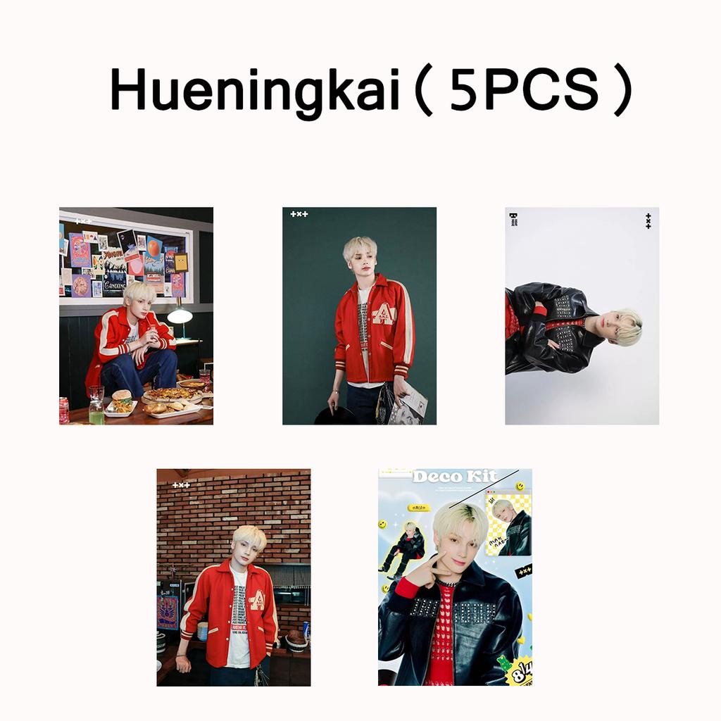 Buy 5/6pcs/set K-POP 2022 TXT DECO KIT Photo Card at