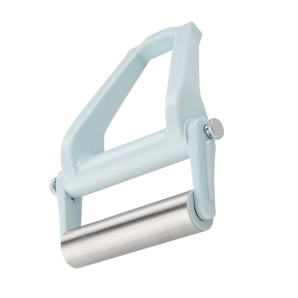 Rolling Pin Stainless Steel Easy To Use Sturdy Anti Stick Dough Roller Anti Stick for Baking Home Re