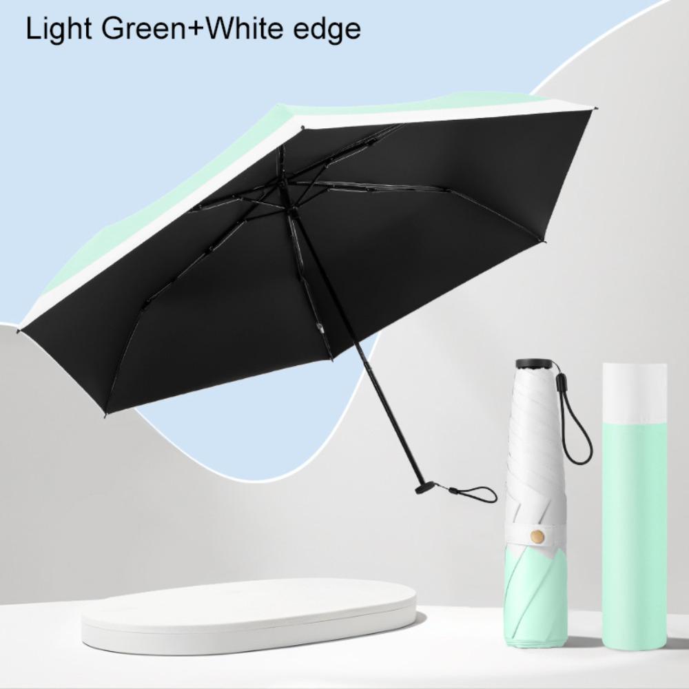 Carbon Fiber Ultra-light Folding Sun Umbrella Sun and Rain Both Use Pocket Pencil Umbrella Outdoor