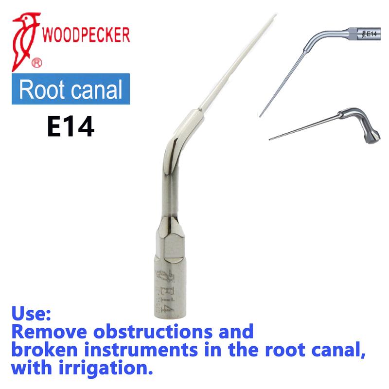 Woodpecker Dental Ultrasonic Scaler Tips Endodontics Root Canal E1 E2 E3 E3D E4 E4D E5D E8 E9 E10 E10D E11 E11D E14for EMS UDS