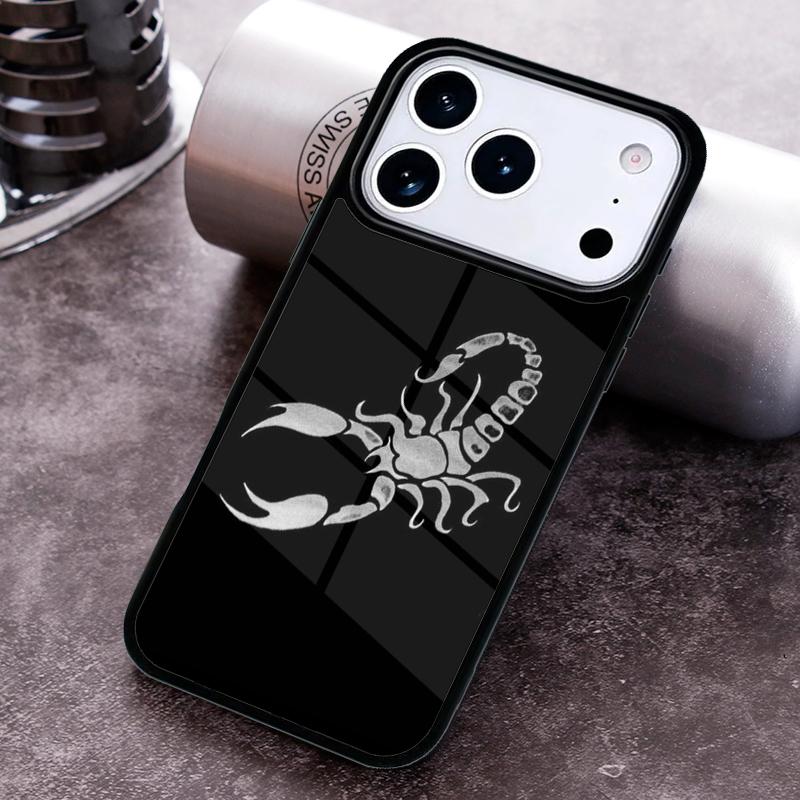 Scorpio Scorpion animal Phone Case For iPhone 17,16e,15,14,13,12,11,Mini,Pro,MAX soft Silicone Cover