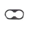 For Tesla Model 3 For Tesla Model Y 17-24 Real Carbon Fiber Car Rear Armrest Water Cup Holder Cover Trim Sticker Car Accessories