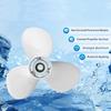 High Thrust Boats Propeller Marine Propeller Enhances Efficiency Outboard Propeller Replaces 663-45947-02-EL for 40-60HP