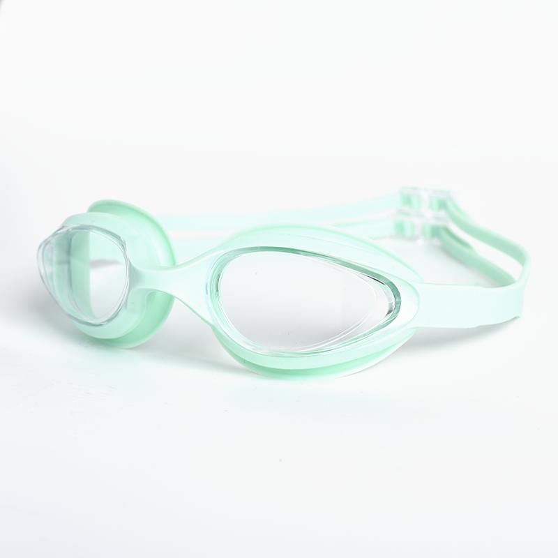 YL1100 Swimming Goggles Silicone Strap Competition Swimming Glasses Anti-fog Lens Integrated Nose Bridge Swim Goggle for Adult