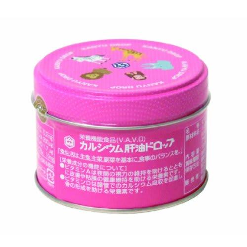 

Kawai Melon Calcium Drops, 100 Drops, Pink, Made in Japan