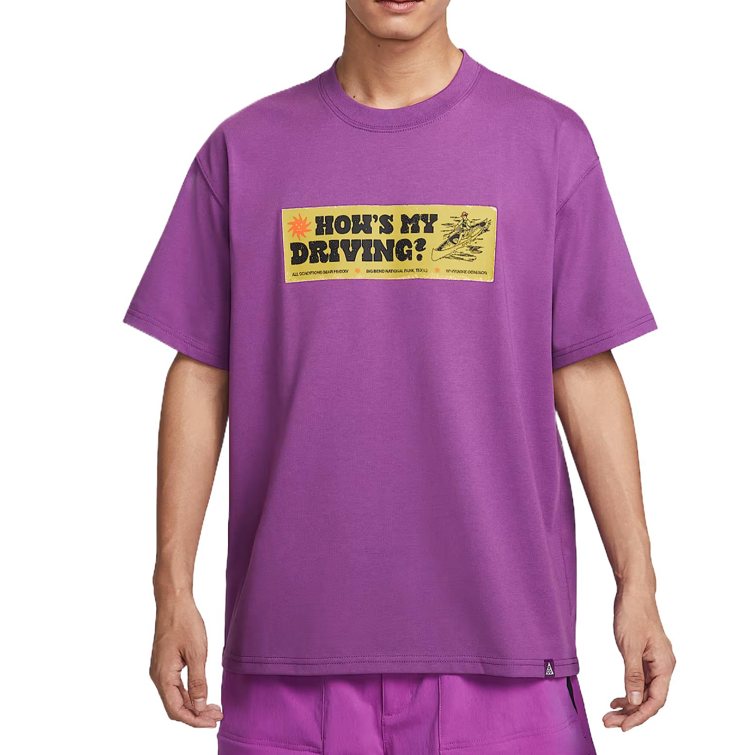 

Nike ACG Мода Универсальная Удобная Стильная Футболка с Коротким Рукавом Мужские Топы HV1295505 L