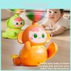 Baby Educational Toy Top Whistle With Moving Elephant For Infants