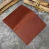 High Quality Passport Wallet Leather Card Holder Wallet Genuine Leather Bifold Purse for boarding pass thick leather