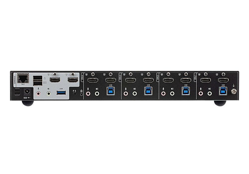ATEN CS1844 KVMP Switch - KVM / Audio / USB Switch - 4 Ports